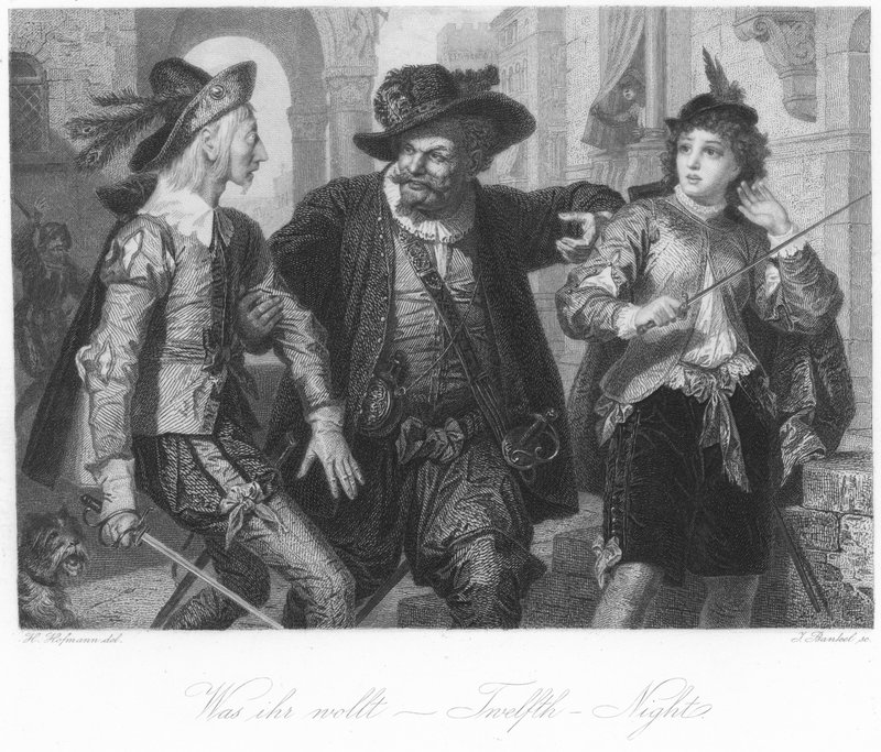 Scene fra Twelfth Night av German School