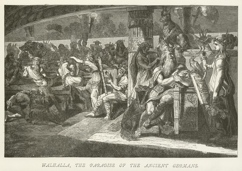 Walhalla, paradiset til de gamle tyskerne av German School