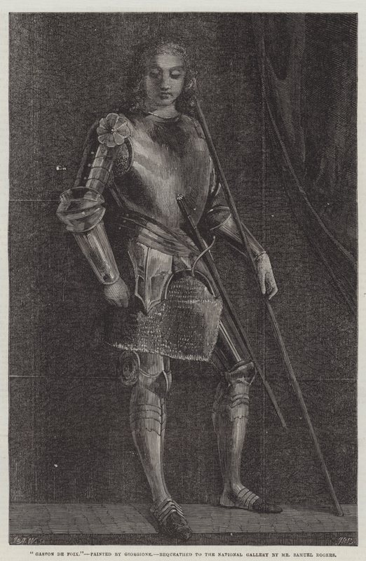 Gaston de Foix av Giorgione da Castelfranco