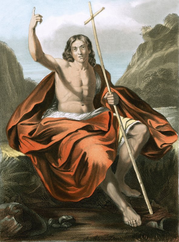 døperen Johannes av Giovanni Francesco Barbieri