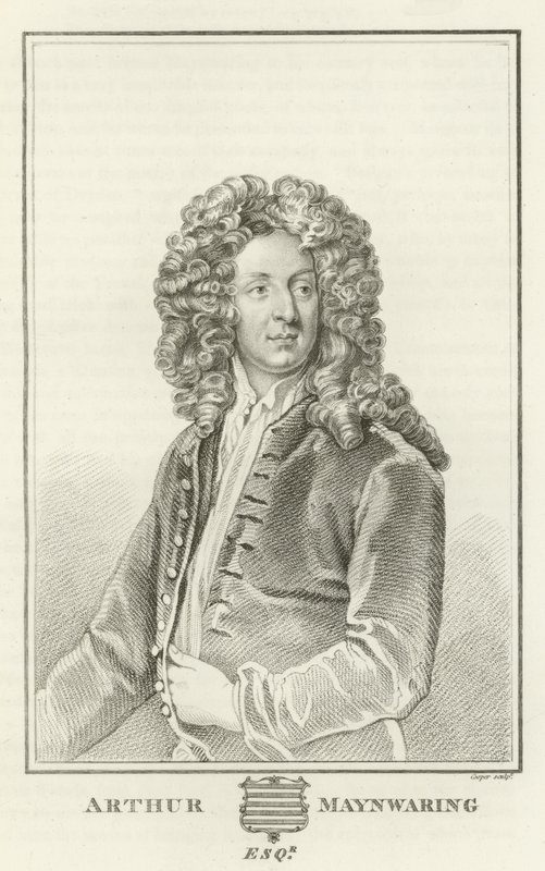 Arthur Maynwaring, Esquire av Godfrey Kneller