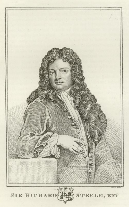 Sir Richard Steele, ridder av Godfrey Kneller