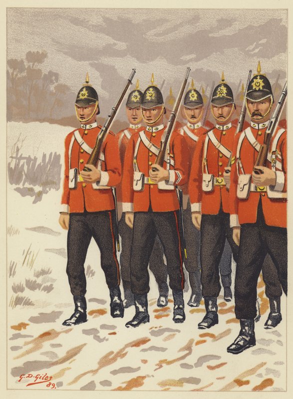 Den 68., Durham Light Infantry av Godfrey Douglas Giles