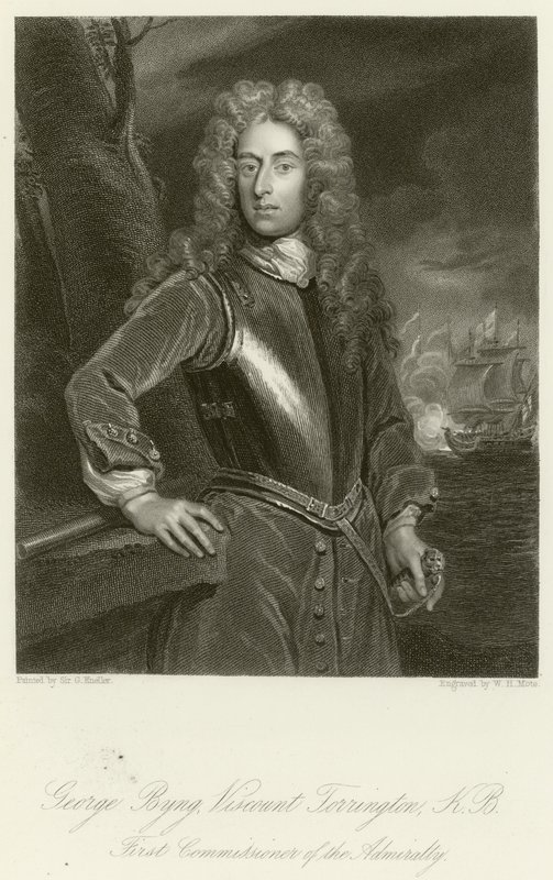 George Byng av Godfrey Kneller