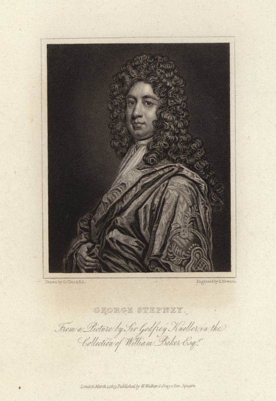 George Stepney av Godfrey Kneller
