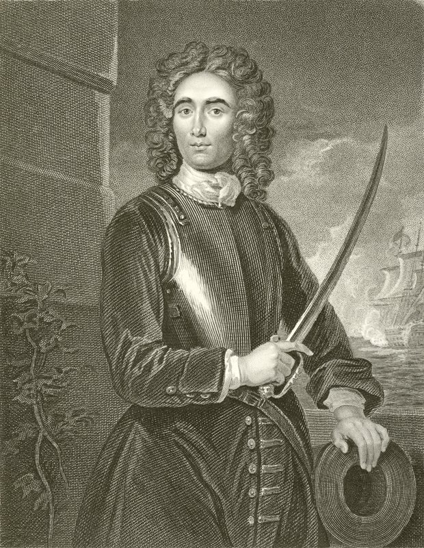 John Benbow av Godfrey Kneller