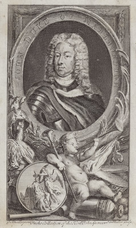 John Churchill av Godfrey Kneller