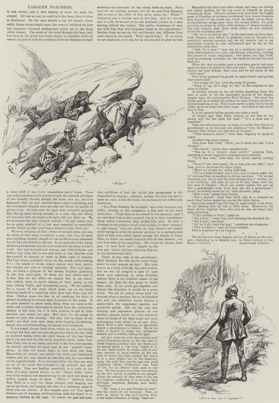 Carglen krypskyttere av Gordon Frederick Browne