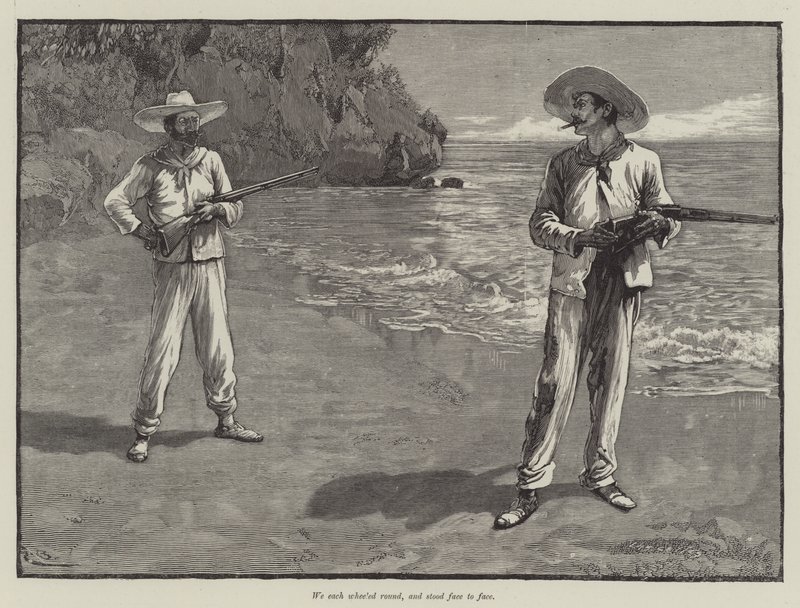 Uma, eller The Beach of Falesa, av Robert Louis Stevenson av Gordon Frederick Browne