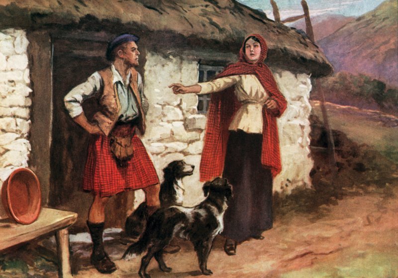 Illustrasjon for The Tale of the Cauldron av Gordon Frederick after Browne