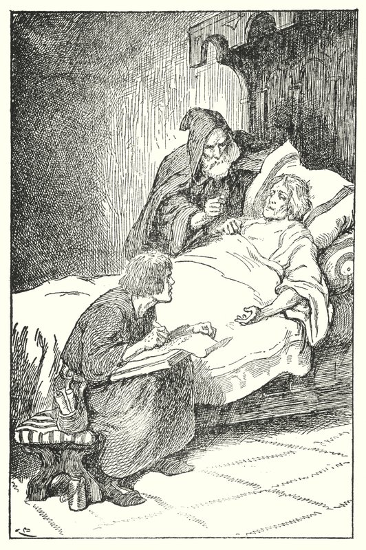Doing Justice (litho) av Gordon Frederick Browne