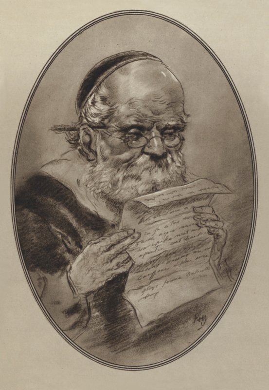 Rabelais (litho) av Gordon Ross
