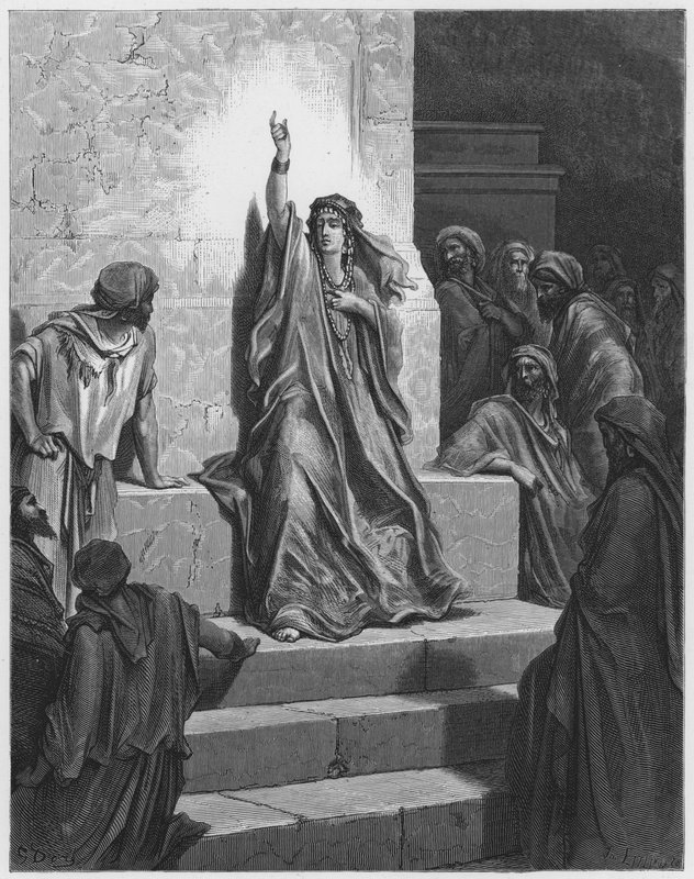 Gustave Dore Bibelen: Deborah av Gustave Dore