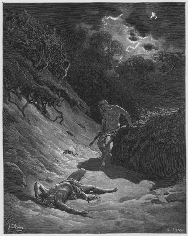 Gustave Dore Bibelen: Abels død av Gustave Dore