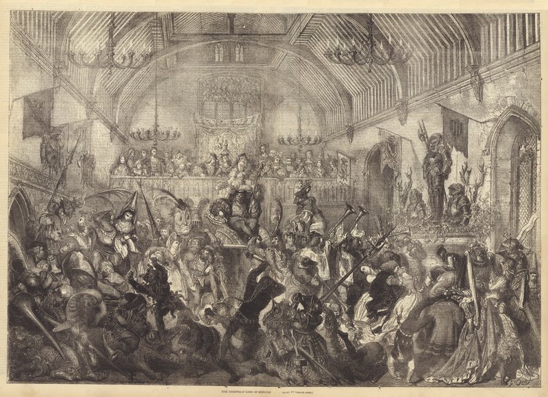 Misstyrets juleherre av Gustave Dore