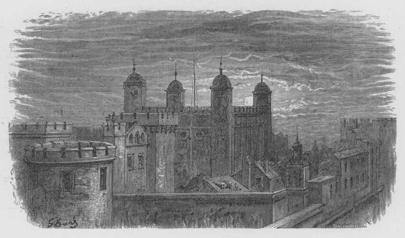 Tower of London av Gustave after Dore
