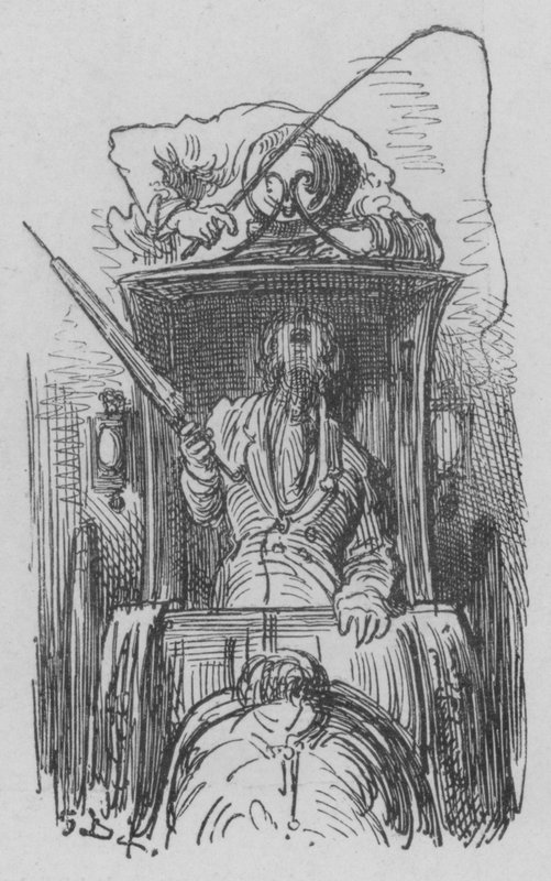 Le Cab av Gustave after Dore