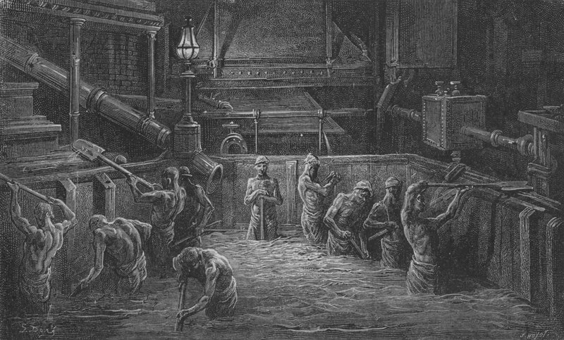The Brewers A LOuvrage av Gustave after Dore