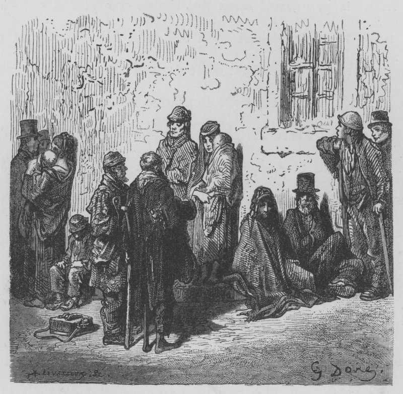 De elendige av Gustave after Dore