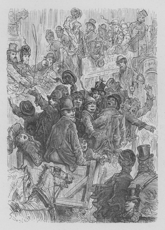 Pele-Mele av Gustave after Dore