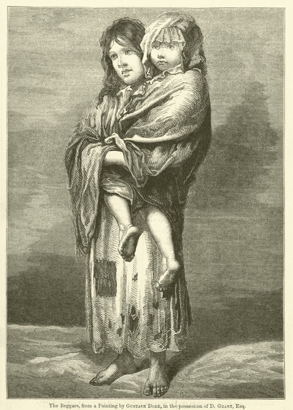 Tiggerne av Gustave after Dore