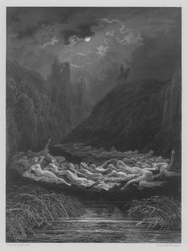 Eventyrsirkelen av Gustave after Dore