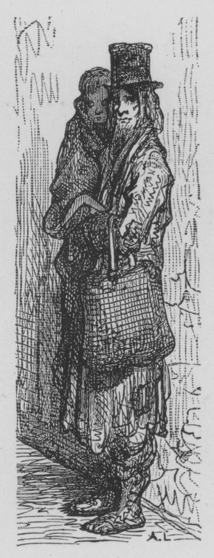 En tigger av Gustave after Dore