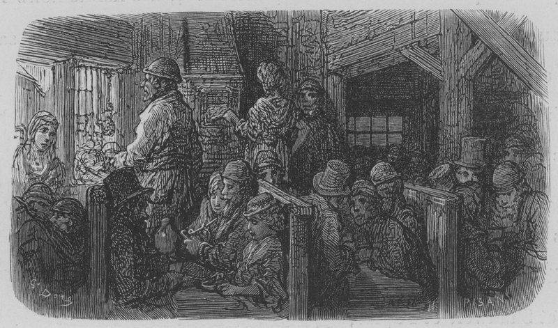 En Taverna av Gustave after Dore