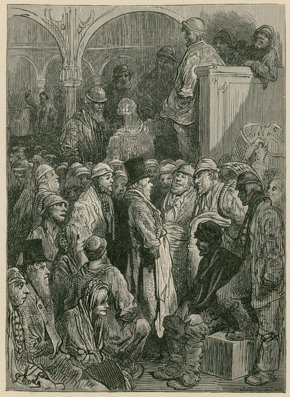 Billingsgate av Gustave Dore