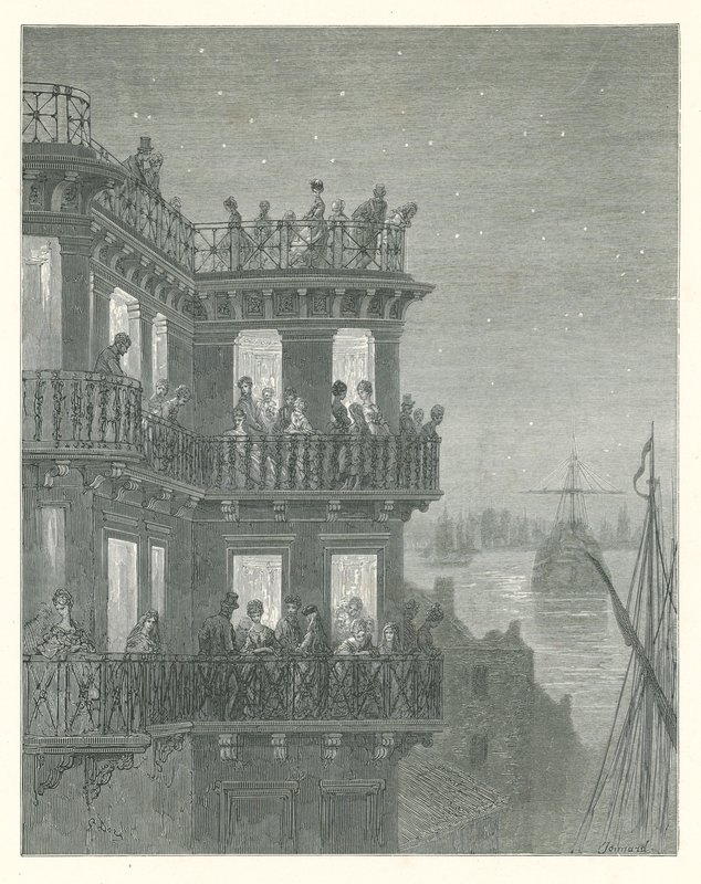 Greenwich, London av Gustave Dore