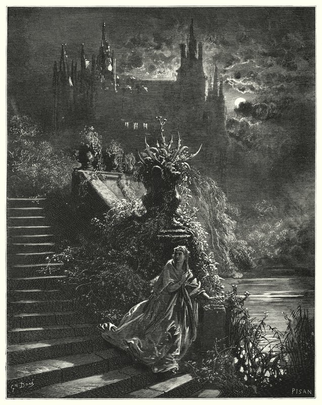 Esel hud; Eselskinn (gravering) av Gustave Dore