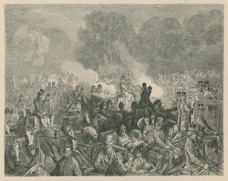 Kjøreturen av Gustave Dore