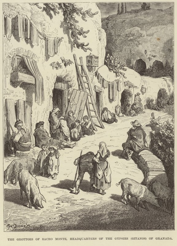 Grottene til Sacro Monte av Gustave Dore