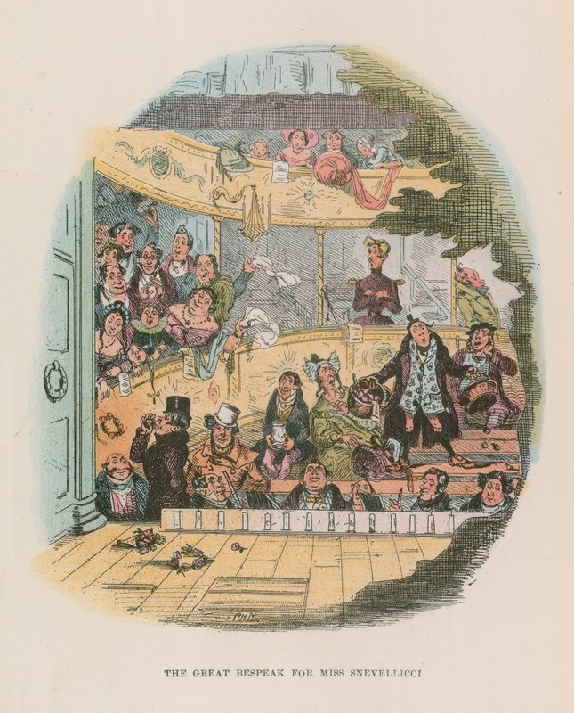 Illustrasjon for Nicholas Nickleby av Hablot Knight Browne
