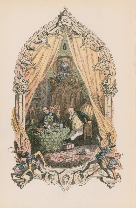 Illustrasjon for Pickwick Papers av Hablot Knight Browne