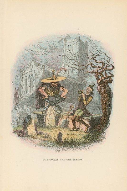 Illustrasjon for Pickwick Papers av Hablot Knight Browne