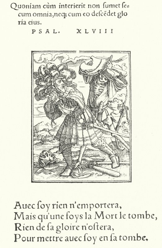 Greven (gravering) av Hans (after) Holbein the Younger