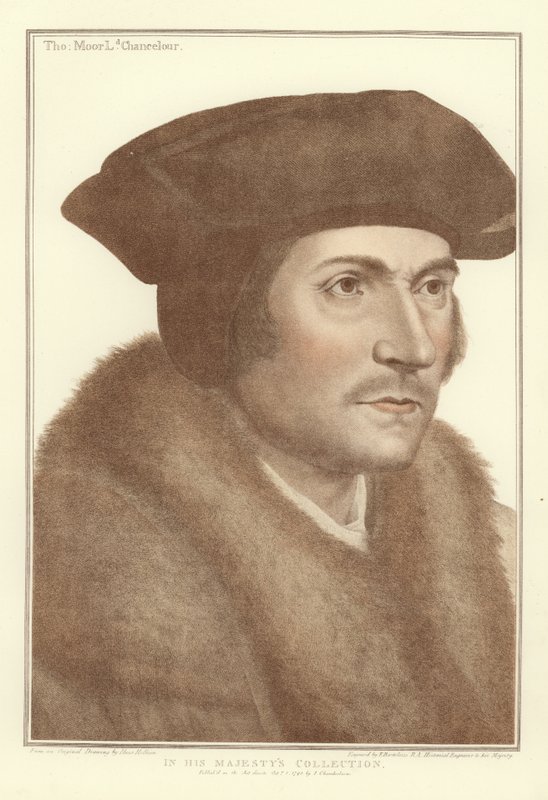 Sir Thomas More (akvatint) av Hans Holbein der Jüngere