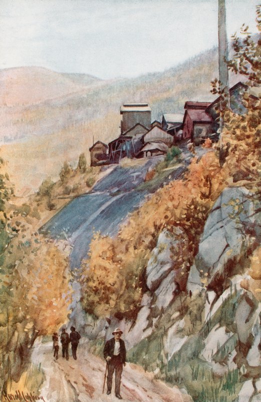 The Old Smelter, Nelson av Harold Copping