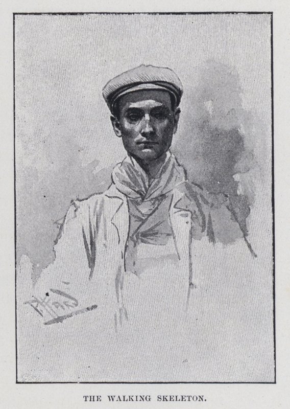 Det vandreskjelettet (s/hvitt-bilde) av Harold Hume Piffard