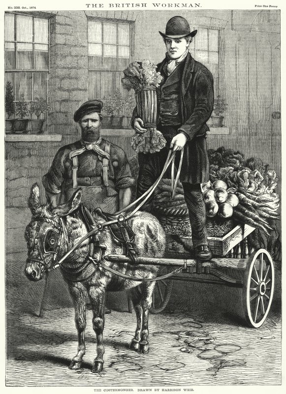 Costermonger av Harrison William Weir