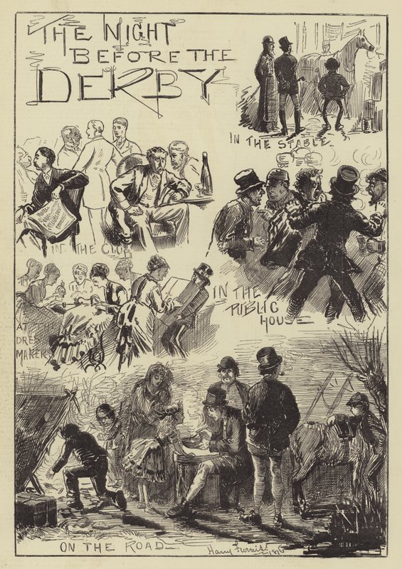 Natten før derbyet av Harry Furniss