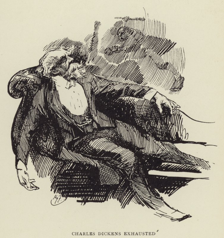 Charles Dickens utslitt av Harry Furniss