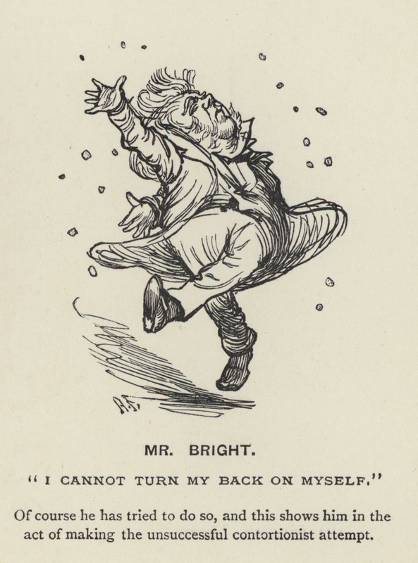 George Bright (litho) av Harry Furniss