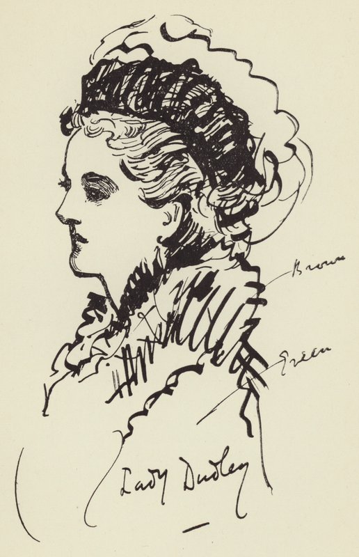 Lady Dudley av Harry Furniss