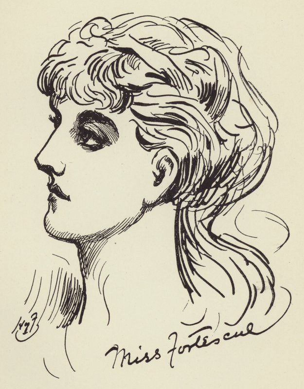 Frøken Fortescue av Harry Furniss