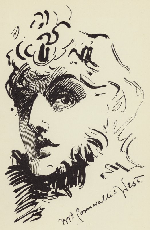 Fru Cornwallis West av Harry Furniss