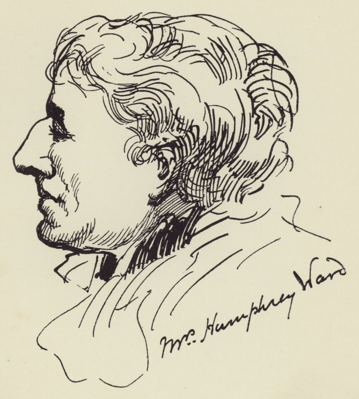 Fru Humphrey Ward av Harry Furniss