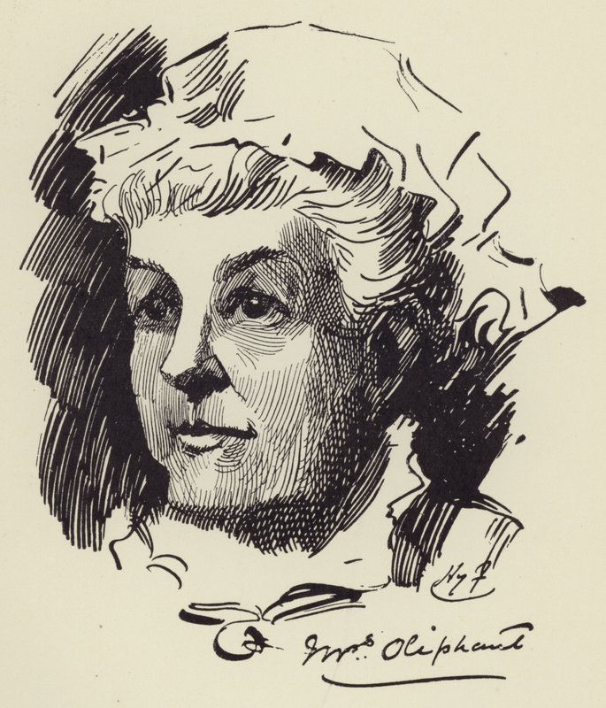 Fru Oliphant av Harry Furniss