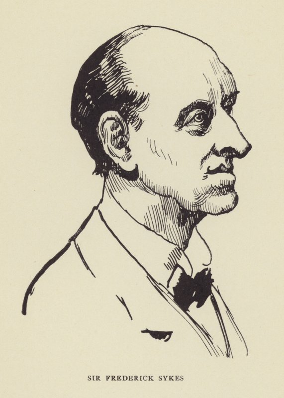 Sir Frederick Sykes av Harry Furniss